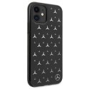 Etui Mercedes Silver Stars Pattern na iPhone 11 / Xr - czarne