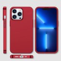 Joyroom 360 Full Case etui pokrowiec do iPhone 13 Pro obudowa na tył i przód + szkło hartowane czerwony (JR-BP935 red)