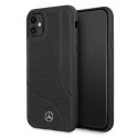 Mercedes MEHCN61CDOBK iPhone 11 6,1" / Xr czarny/black hardcase Leather Perforated Area