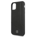 Mercedes MEHCN61CDOBK iPhone 11 6,1" / Xr czarny/black hardcase Leather Perforated Area