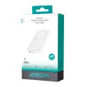 Powerbank Joyroom JR-W020 20W 10000mAh MagSafe + kabel USB-A - USB-C 0.25m - biały