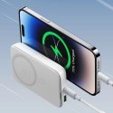 Powerbank Joyroom JR-W020 20W 10000mAh MagSafe + kabel USB-A - USB-C 0.25m - biały