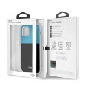 Etui Mini Morris Color Block na iPhone 12 Pro Max - niebieskie