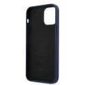 Etui Mini Morris Silicone Tone On Tone na iPhone 12 Pro Max - granatowe