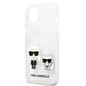 Karl Lagerfeld KLHCP13SCKTR iPhone 13 mini 5,4" hardcase Transparent Karl & Choupette