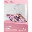 Etui Supcase IBLSN Cosmo Snap na iPhone 13 - fioletowy marmur