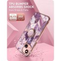 Etui Supcase IBLSN Cosmo Snap na iPhone 13 - fioletowy marmur