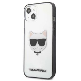 Etui Karl Lagerfeld Ikonik Choupette na iPhone 13 mini - przezroczyste