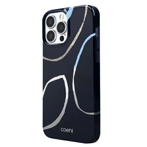 Etui Uniq Coehl Valley na iPhone 13 Pro / iPhone 13 - granatowe