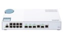 QNAP Przełącznik QSW-M408-2C 4port 10GbE 8 portów 1GbE 2x Combo