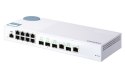 QNAP Przełącznik QSW-M408-2C 4port 10GbE 8 portów 1GbE 2x Combo