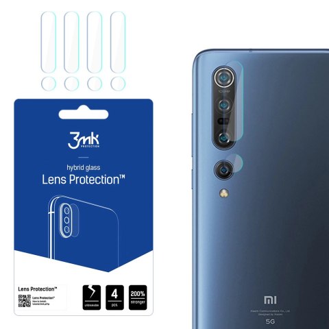 Szkło na aparat 3mk Lens Protection™ hybrydowe na Xiaomi Mi 10 Pro 5G