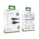 Acefast kabel MFI USB - Lightning 1,2m, 2,4A czarny (C3-02 black)