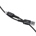 Acefast kabel MFI USB - Lightning 1,8m, 2,4A czarny (C4-02 A Black)