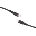 Acefast kabel MFI USB Typ C - Lightning 1,2m, 30W, 3A czarny (C2-01 black)