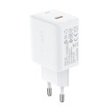 Acefast ładowarka sieciowa GaN USB Typ C 30W, PD, QC 3.0, AFC, FCP biały (A21 white)