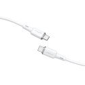 Kabel Acefast C2-03-C-C USB-C - USB-C PD QC 60W 3A 480Mb/s 1,2m - biały