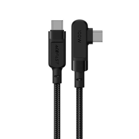 Kabel Acefast C5-03 Black USB-C - USB-C PD QC 100W 5A 480Mb/s 2m - czarny