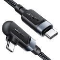 Kabel Acefast C5-03 Black USB-C - USB-C PD QC 100W 5A 480Mb/s 2m - czarny