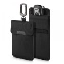 Antykradzieżowe etui Spigen Pouch Keyless RFID Signal Blocker - czarne