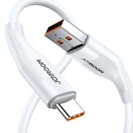 Kabel Joyroom Fast Series M12 USB-A / USB-C 6A 1m - biały