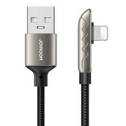 Kabel Joyroom Gaming Data Cable K3 USB-A / Lightning 2.4A 1.2m - srebrny