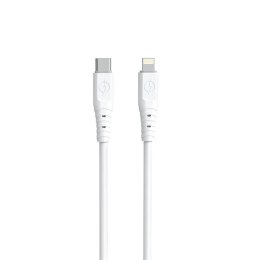 Kabel Dudao TGL3X Lightning - USB-C PD 65W 6A 1m - biały