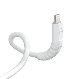 Kabel Dudao TGL3X Lightning - USB-C PD 65W 6A 1m - biały