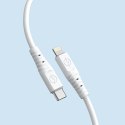 Kabel Dudao TGL3X Lightning - USB-C PD 65W 6A 1m - biały