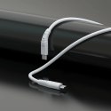 Kabel Dudao TGL3C USB-C - USB-C PD 100W 6A 1m - biały