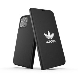 Etui Adidas OR Booklet Case BASIC na iPhone 12 Pro Max - czarno-białe