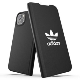 Etui Adidas OR Booklet Case BASIC na iPhone 13 - czarno-białe