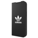 Etui Adidas OR Booklet Case BASIC na iPhone 13 - czarno-białe