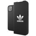 Etui Adidas OR Booklet Case BASIC na iPhone 13 - czarno-białe