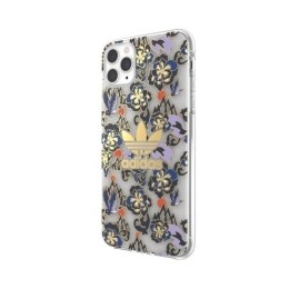 Etui Adidas OR Clear Case CNY AOP na iPhone 11 Pro Max - złote