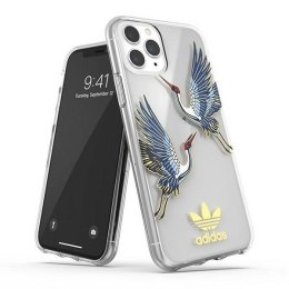 Etui Adidas OR Clear Case CNY na iPhone 11 Pro - złote