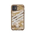 Etui Adidas OR Moulded Case CAMO WOMAN na iPhone 11 Pro - brązowe