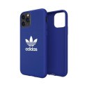 Etui Adidas OR Moulded Case Canvas na iPhone 11 Pro - niebieskie