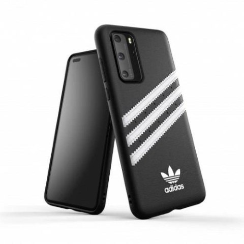 Etui Adidas OR Moulded Case PU na Huawei P40 - czarno-białe