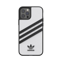 Etui Adidas OR Moulded Case PU na iPhone 12 Pro - czarno-białe