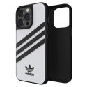 Etui Adidas OR Moulded Case PU na iPhone 13 Pro / iPhone 13 - biało-czarne