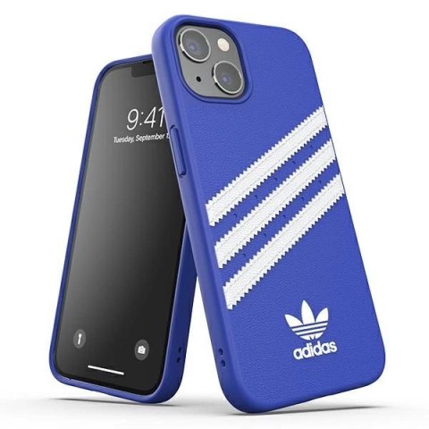 Etui Adidas OR Moulded Case PU na iPhone 13 Pro / iPhone 13 - niebieskie