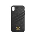 Etui Adidas OR Moulded Case PU na iPhone Xs Max - czarne