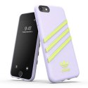 Etui Adidas OR Moulded Case Woman na iPhone SE 2022 / SE 2020 / 8 / 7 / 6S / 6 - fioletowe