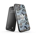 Etui Adidas OR SnapCase Camo na iPhone 12 Pro Max - niebiesko-czarne