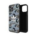 Etui Adidas OR SnapCase Camo na iPhone 12 Pro Max - niebiesko-czarne