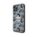 Etui Adidas OR SnapCase Camo na iPhone 12 Pro Max - niebiesko-czarne