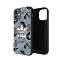 Etui Adidas OR SnapCase Camo na iPhone 12 mini - niebiesko-czarne