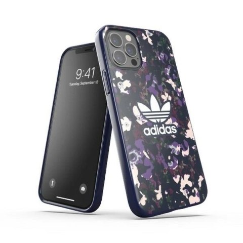 Etui Adidas OR SnapCase Graphic na iPhone 12 Pro / iPhone 12 - liliowe