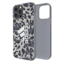 Etui Adidas OR SnapCase Leopard na iPhone 13 Pro Max - szare